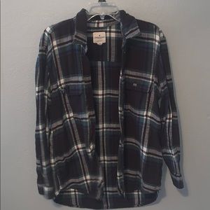 Oversized American Eagle flannel